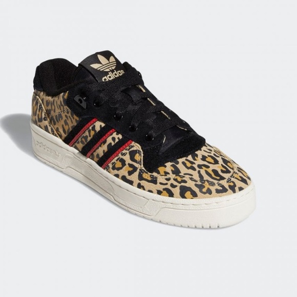 Adidas Rivalry Low Leopard Print Shoe | 6 - Picture 1 of 10
